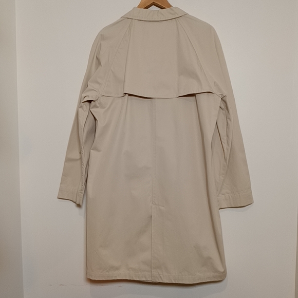 Vintage Faconnable Khaki Trench Coat Made In Italy - Picture 4 of 12